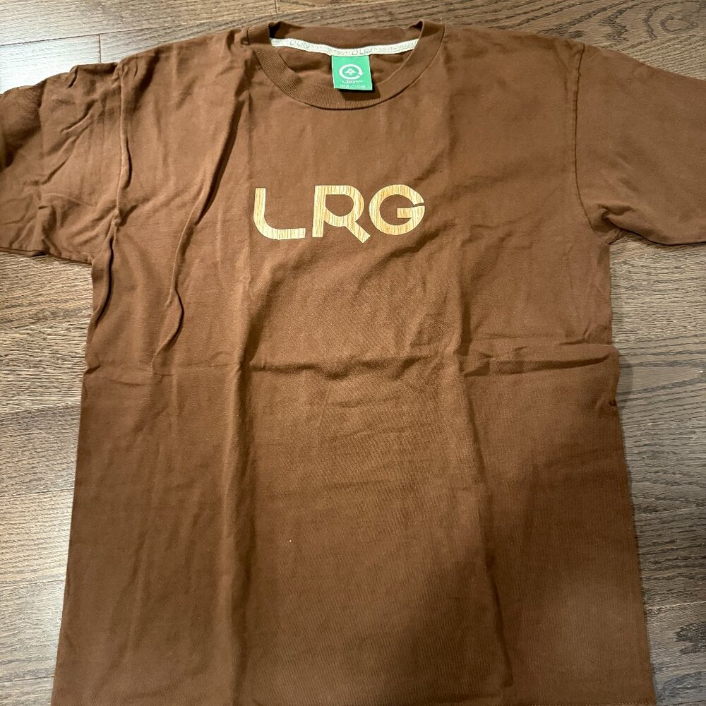 LRG - Lifted Research Group Brown Shirt - Size L